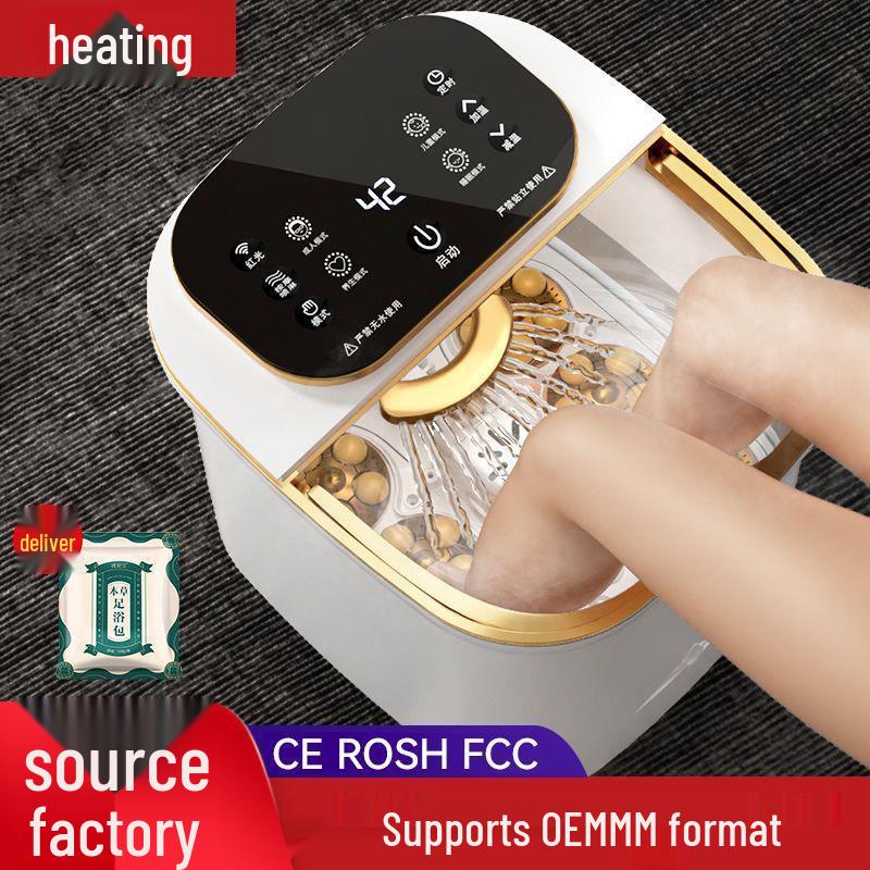 Electric Heated Foot Bath with Automatic Massage and Temperature Control