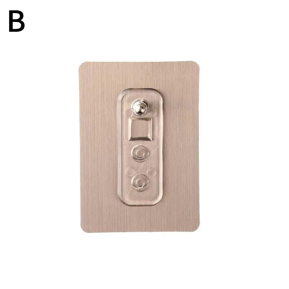 New No-punch Load-bearing Screw Sticker Strong Non-marking Hooks Hanger Stickers Hook Nail-free W1J1