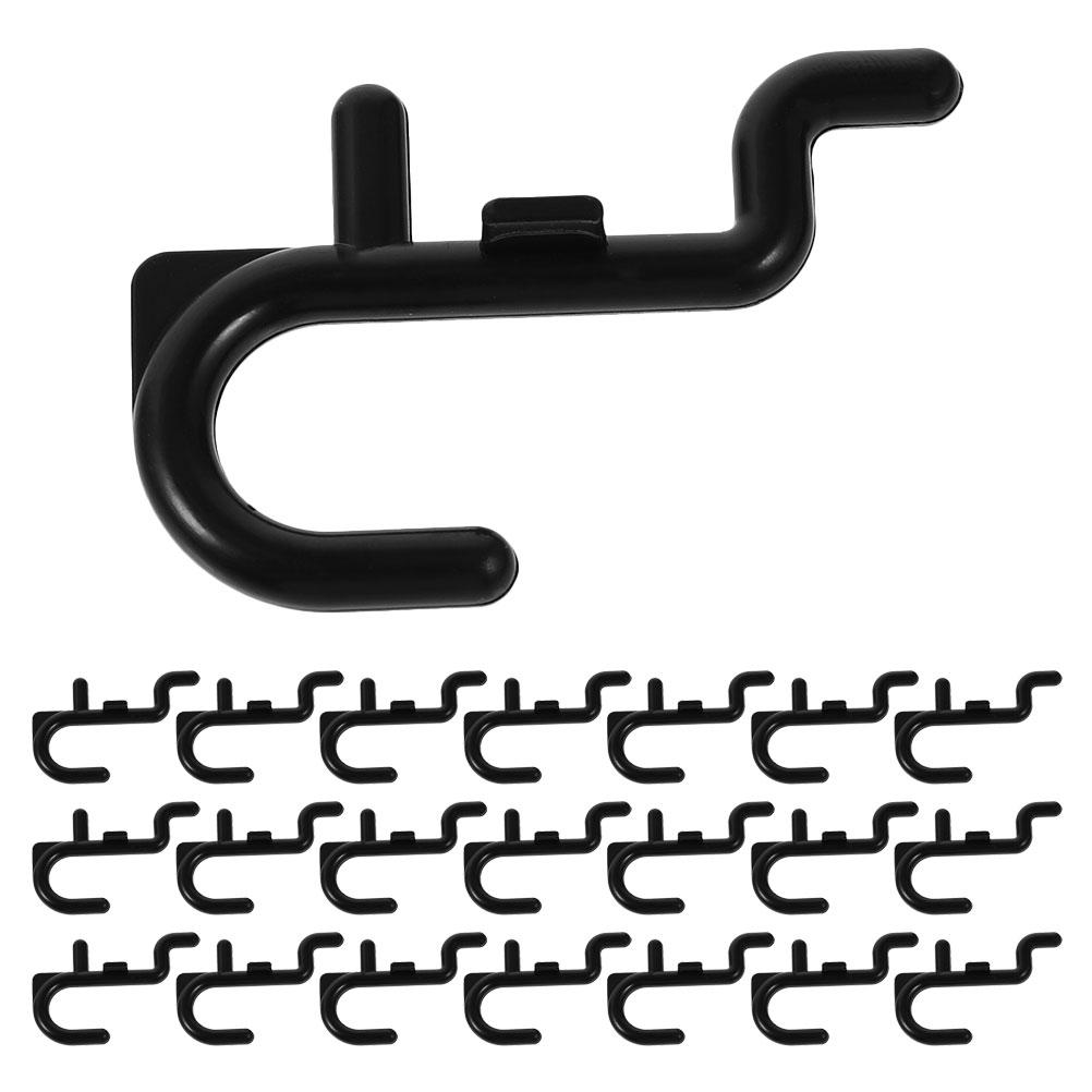 40 Pcs Pegboard Hook Storage Tools Multi Purpose Hooks Pegboard Accessories Home Storage Pegboard Hanging Hook Wall MountBracket