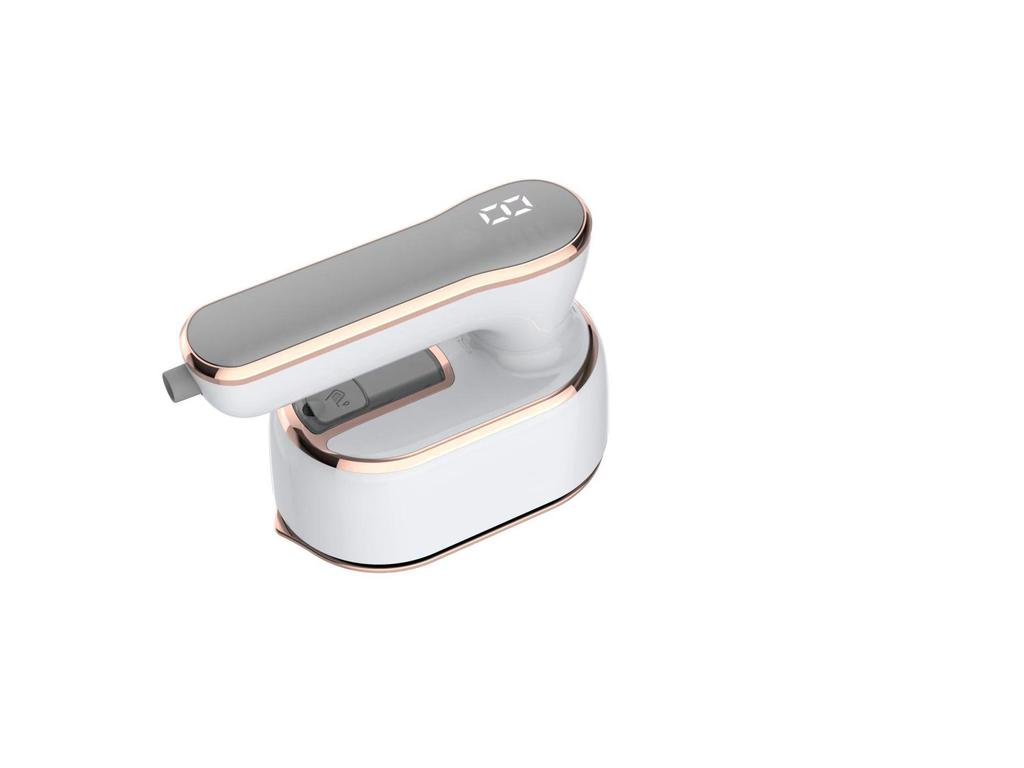 Digital Display Foldable Handheld Steamer: Compact Travel Iron