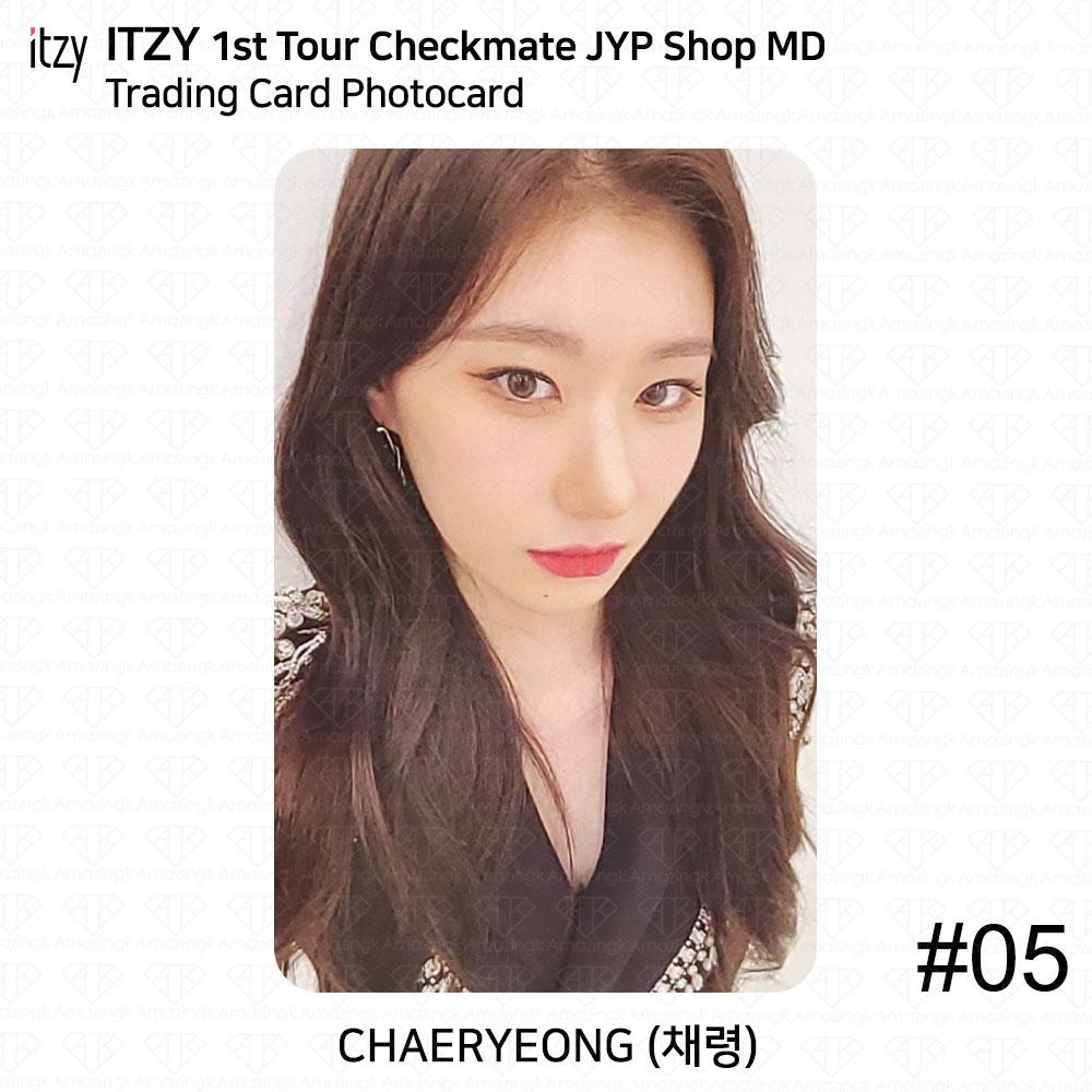 ITZY 1st Tour Checkmate Official MD Trading Card Photocard JYP SHOP KPOP K-POP