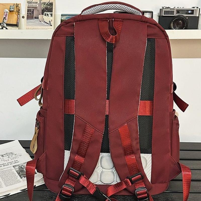 School bag new high value college style simple backpack couple light travel mountaineering large capacity backpack