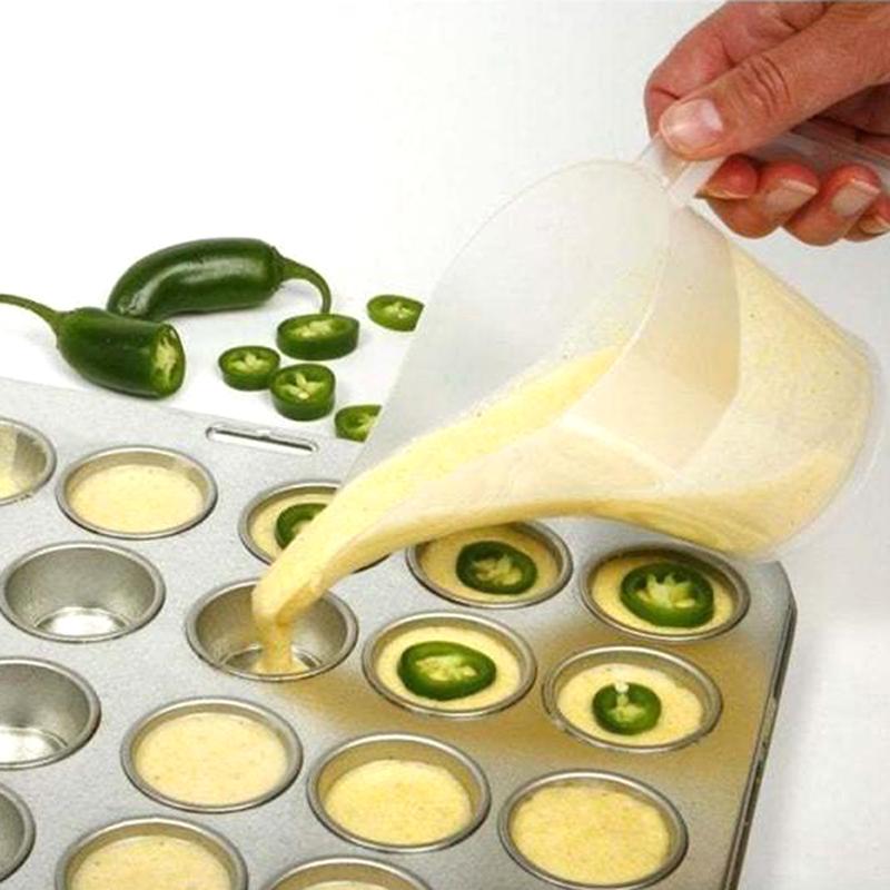 1000Ml Tip Mouth Plastic Measuring Jug Cup Baking High Temperature Resistance