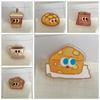 Bread Cute PP Clip Paperclip Acrylic Paper Clip Office Supplies Cartoon Memo Clip  Student