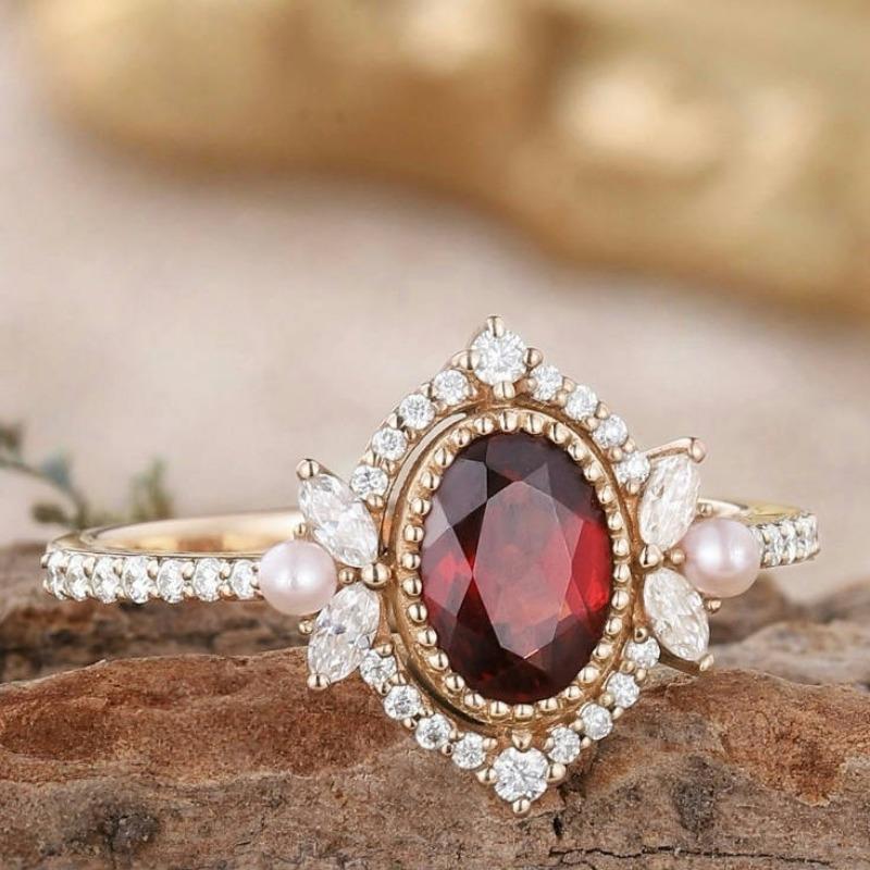 Accessories1pcs Fashion Simple Ring, Imitation Pearl, Multifunctional Ring Jewelry