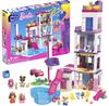 Plastic Construction Set Mega Barbie DreamHouse HHM01
