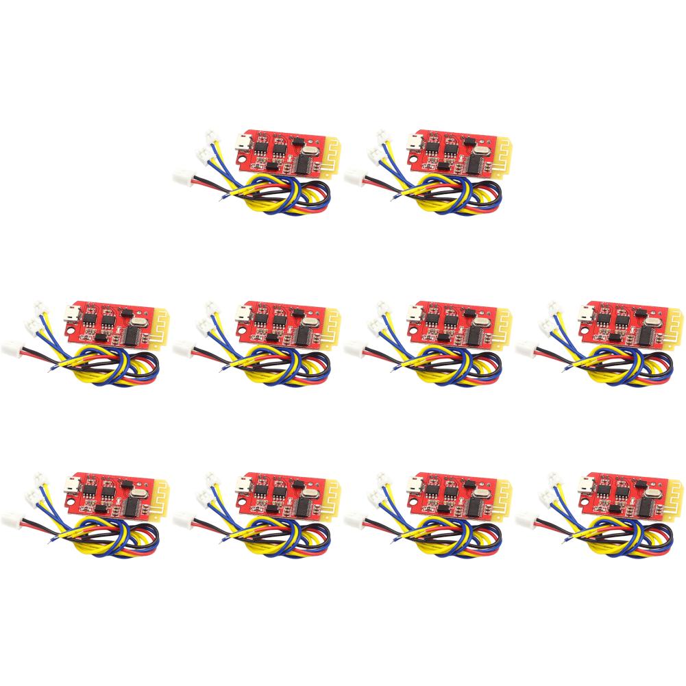 CT14 Micro 4.2 Power Amp Board 5VF 5W+5W Bluetooth-Compatible Audio Amplify Board DC 3.7-5V for DIY Sound Box Speaker Refitting