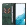YIKATU YK-006 For Samsung Galaxy S22 5G Magnetic Case Litchi Texture Leather Flip Stand Phone Shell