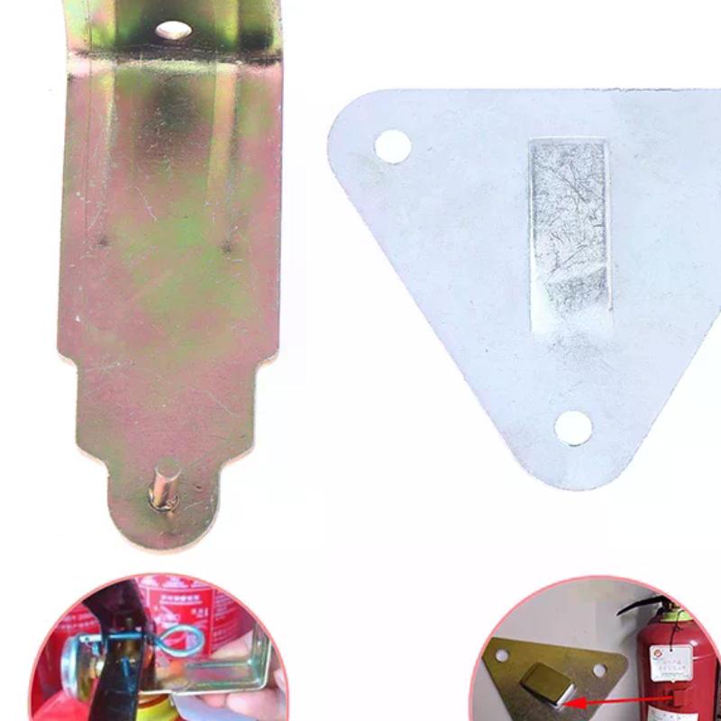5/10Pcs Wall Brackets Hanger Fire Safety Bracket Wall Mount Fireproof Bracket Home Wall Hanger Brackets Mounting Hanger