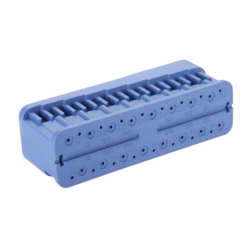 Dental Endo Block Files Measuring Tools Endodontic Ruler Test Board