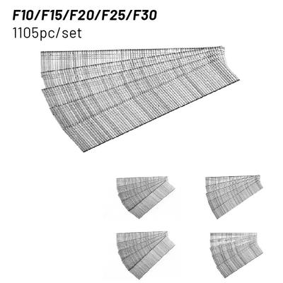 Klammern Stauchkopfnägel F15/F20/F25/F30 Für Heimwerker-Haus-/Garten-Set