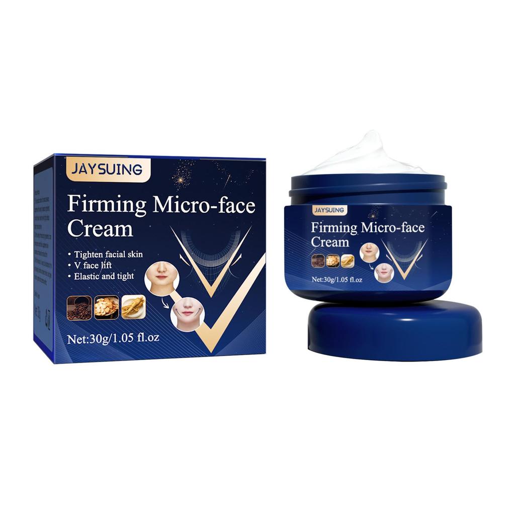 1PC Firming Face-lift Slimming Cream V-Shape Slimming Removal Masseter Muscle Double Chin Face Fat Burning Anti-aging Products 30g