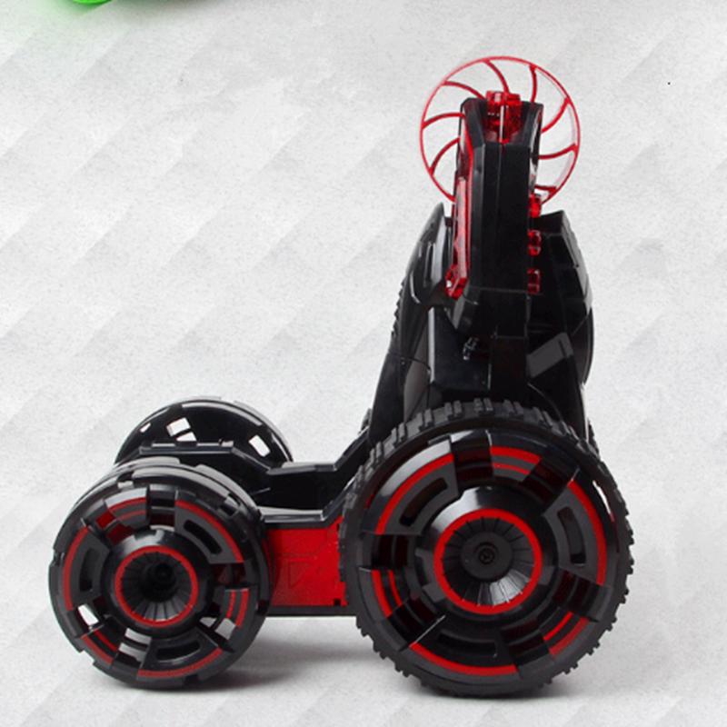 

RC Трюк Автомобіль Радіокерування Гоночний автомобіль Двосторонні оберти на 360 градусів Катання та спотикання червоний