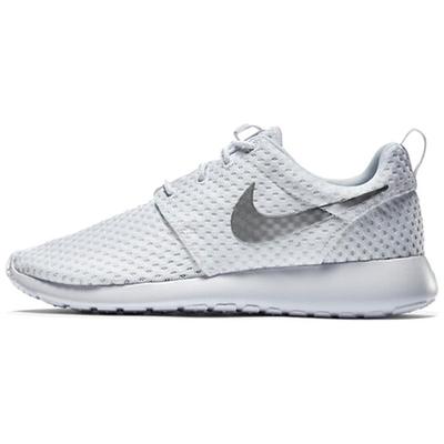 Roshe One Br White Metallic Platinum Women's 724850-100