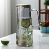 Grey Glass Cold Brew & Juice Pitcher, 1350ml