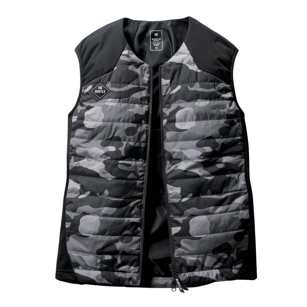 2023 Model Cold Weather Clothing Thermocraft Heater Vest 3214 THERMOCRAFT XXL 77 Gray Camo [Bartle] (Single Item)