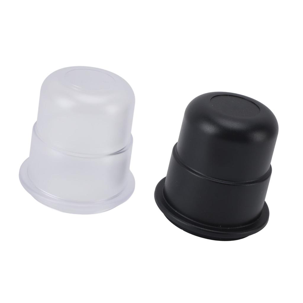 2Pcs 58mm Coffee Dosing Cup Matte Thickened Easy to Use Portafilter Dosing Mug for Coffee Maker Machine