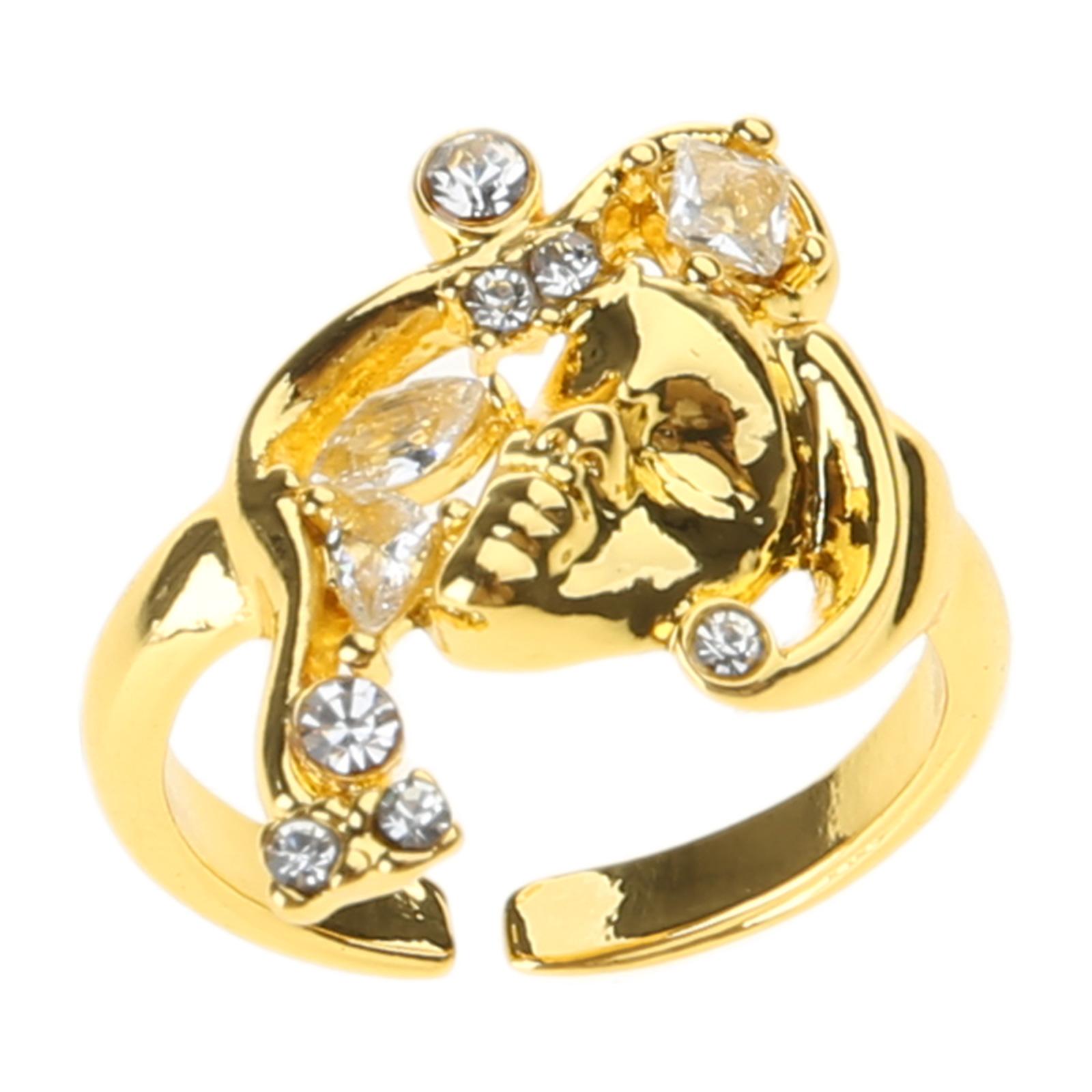 

Винтажное портретное открытое кольцо для мужчин и женщин, регулируемое открывающееся кольцо на палец, уникальный ювелирный аксессуар в старинном стиле