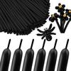 Black Matte Latex Long Balloon Suitable for Holiday Parties, Weddings, Birthdays, Bridal Showers, Holiday Decorations