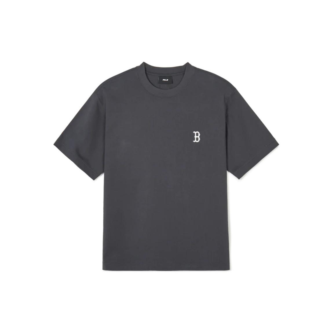 MLB SS24 T Shirt Unisex Charcoal Gray 3ATSB1143-43CGS XS