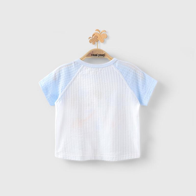 Youqi Unisex Baby 100% Cotton Short Sleeve T-Shirt