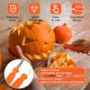 7pcs Halloween Pumpkin Carving Kit Tools Stainless Steel Pumpkin Carving Set Premium Heavy Duty Carving Set DIY Carving Tools