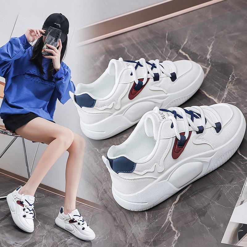 Fashion Women Platform Sneakers 2025 Spring Autumn Brand Luxury Vulcanize Shoes Footwear Zapatillas Mujer Breathable Women Running Shoes