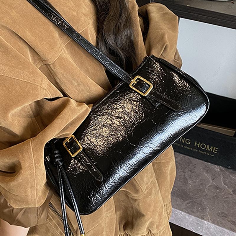 Herbst Retro-Feeling Achseltasche Damentasche neue Mode Handtasche Pendler Umhängetasche Tasche