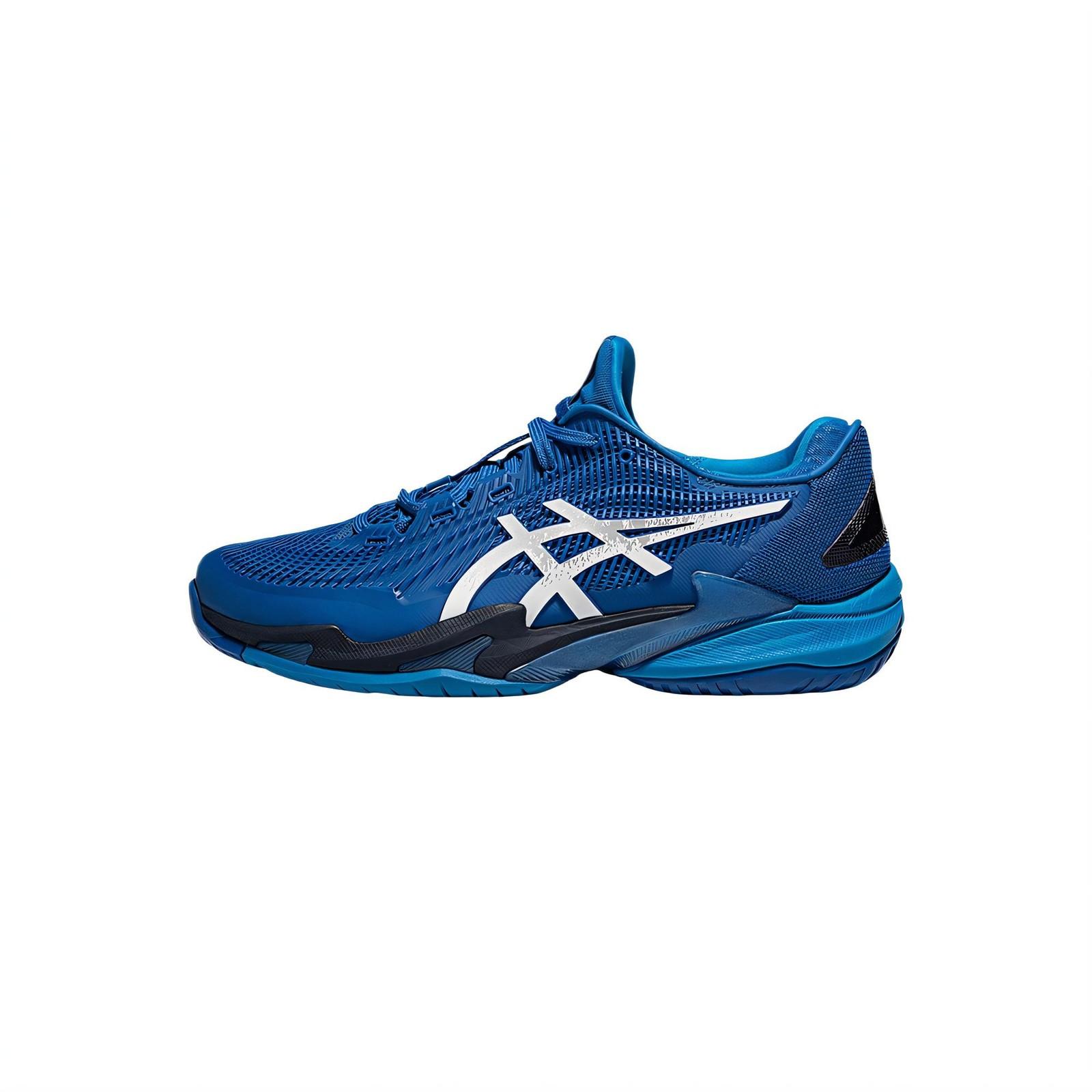 Asics Court Ff 3 Novak Tuna Blue Pure Silver - 1041A522-965 37.5
