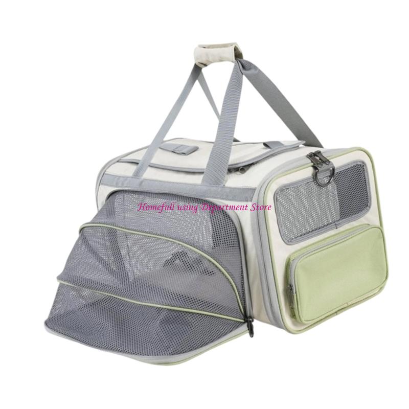 Pet Cats Carriers Bag Big Capacity Backpack Breathable Spacious Carrying Bag