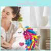 Unicorn Diy Pillow Craft Kit Plush Unicorn Bedroom Decorative Pillow Gift For
