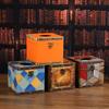 Luxury Vintage Wooden Leather Tissue Box - Square Tissue Holder for Living Room, Shop, Home Decor