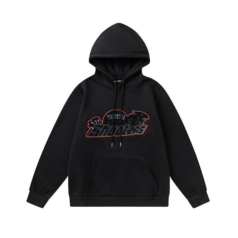 Mens Oversized Hooded Sweatshirt Jogger Set With Embroidered Letter Streetwear Casual Outfit