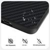 ABEEL For Honor 300 Pro Case Compatible with MagSafe Carbon Fiber Texture Back Cover