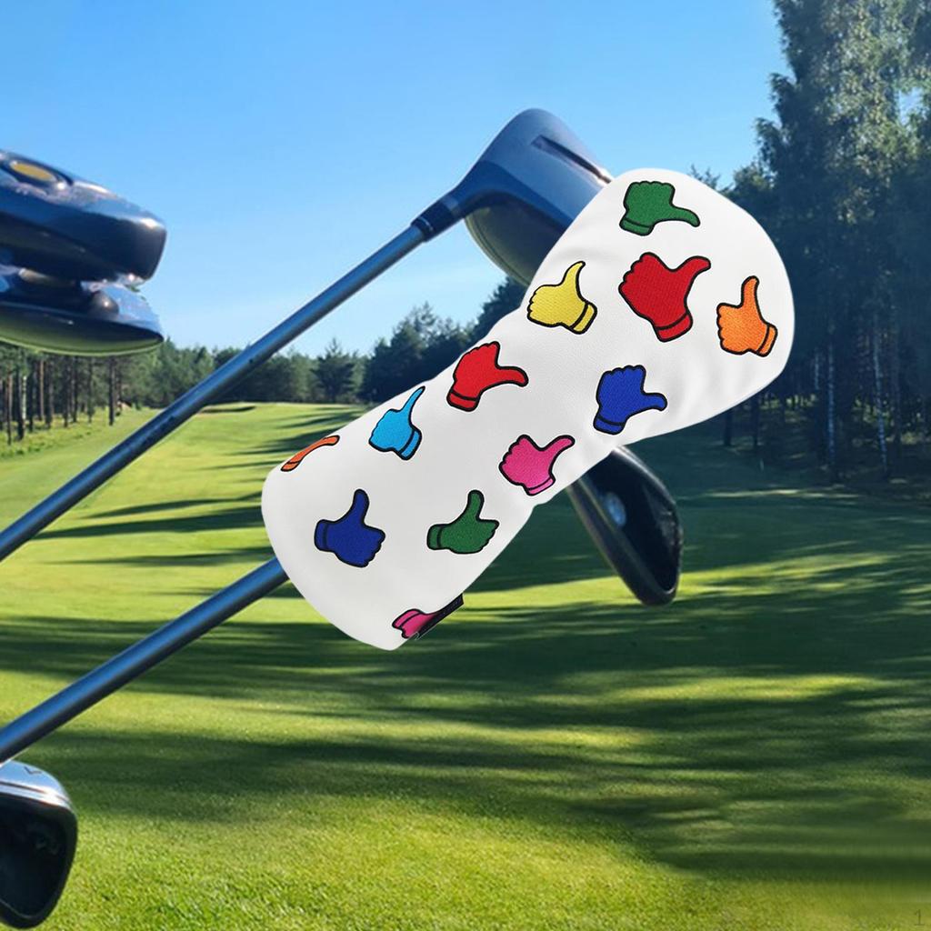 Pokrowiec na główkę kija golfowego do drewna, Pokrowiec ochronny, Lekki, Odporny na zarysowania,