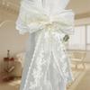 Lace Bow-knot Curtain Tieback Clip Easy Installation Decorative Curtain Holders Exquisite Design Curtain Tied Belt