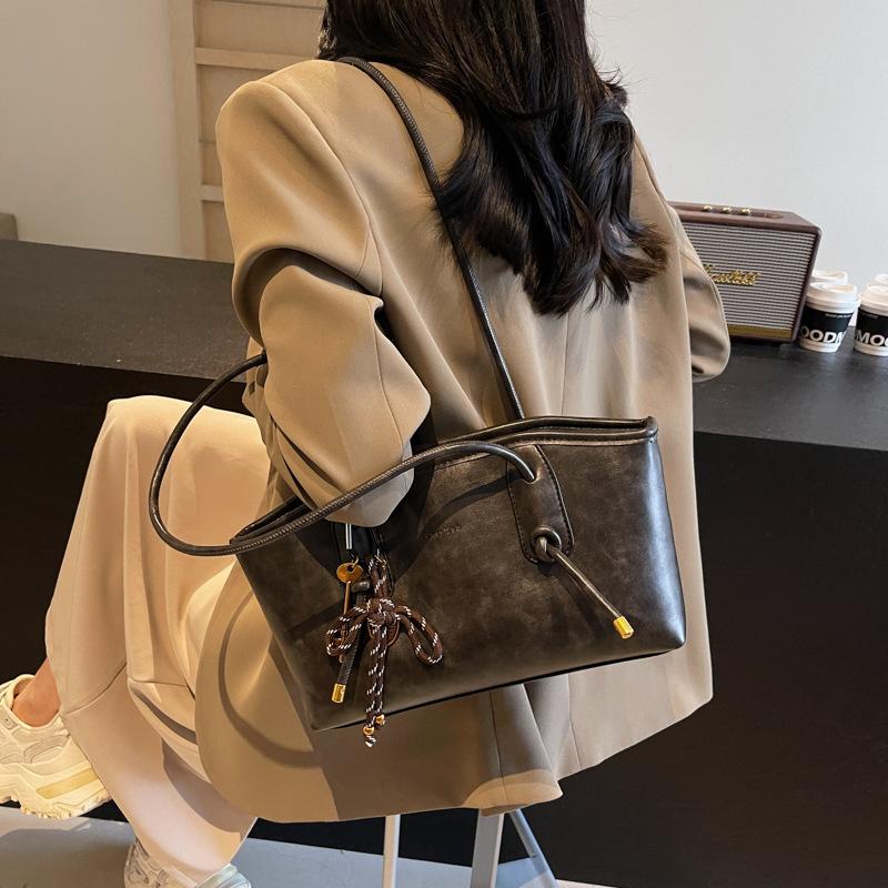 Premium Textur Nischentasche neue 2025 Mode Umhängetasche Damen Tragetasche mit großem Fassungsvermögen große Tasche