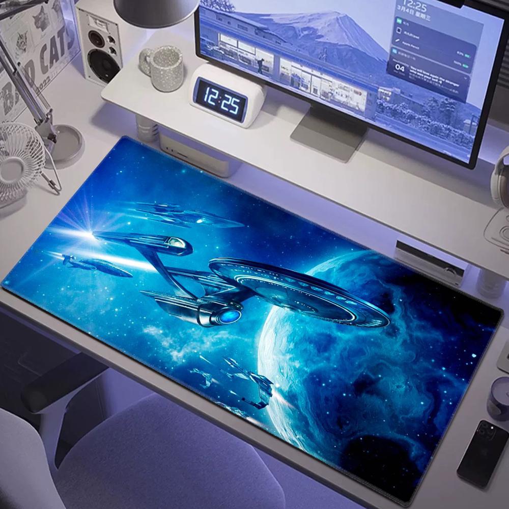 Show Star Trek The Next Generation Large Esports Mouse Pad Smooth Flexible Rubber Gamer PC Computer Keyboard For CSGO Mosuepad