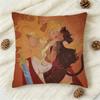 CCatradora Shera Vintage Anime Doublesided Printed Square Decorative Cushion Cover for Sofa Living Room Home Decor