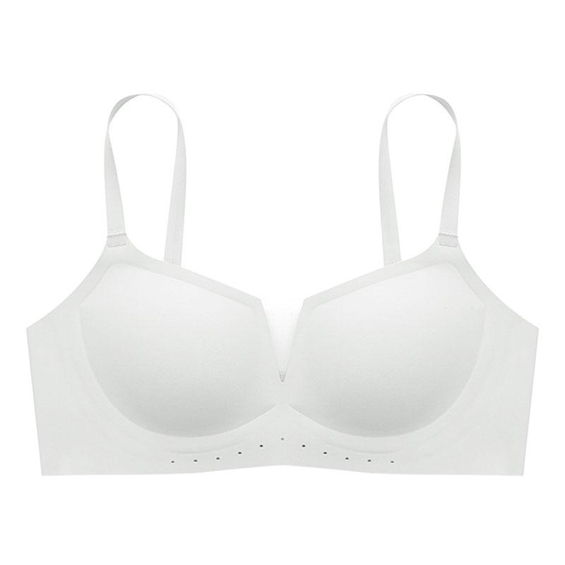 Bezešvá podprsenka Dámské 3D měkké podpůrné spodní prádlo Bez kostic Stahovací Tenká Lingerie Push Up Sexy Neviditelná Braletka