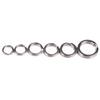 100Pcs Stainless Steel Double Loop Split Ring Open Carp Tool Fishing Accessories