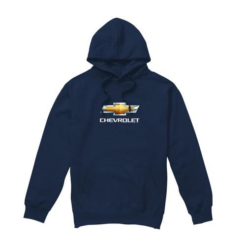 Chevrolet Unisex Adult Bowtie Stacked Hoodie