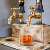 Whiskey Dispenser Faucet Wooden Dispenser Beverage Spirits Whiskey Bottle Home Bar Party Bar Accessories