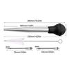 Stainless Steel Turkey Baster Tool Set Marinade Injector Needle and Cleaning Brush Thanksgiving Accessories for Cooking