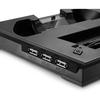 PS4 Slim Verticale Standaard Koelventilator USB Oplader Oplaadstation Oplaadstation Videogame Accessoire
