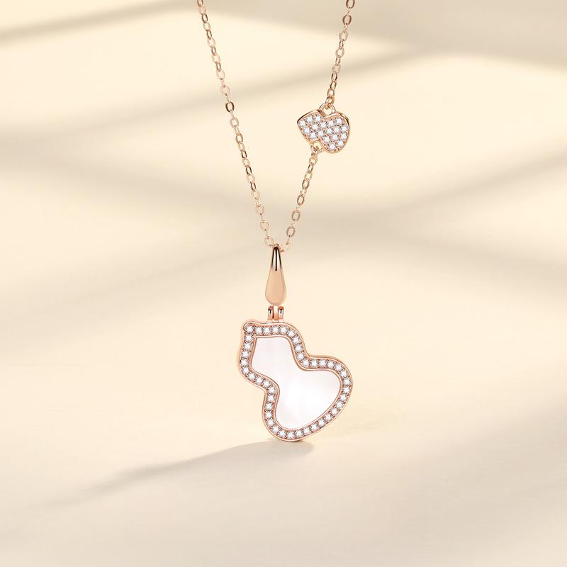 

Ожерелье-тыква женская мода легкая роскошь нишевый высококлассный дизайн кулон аксессуары