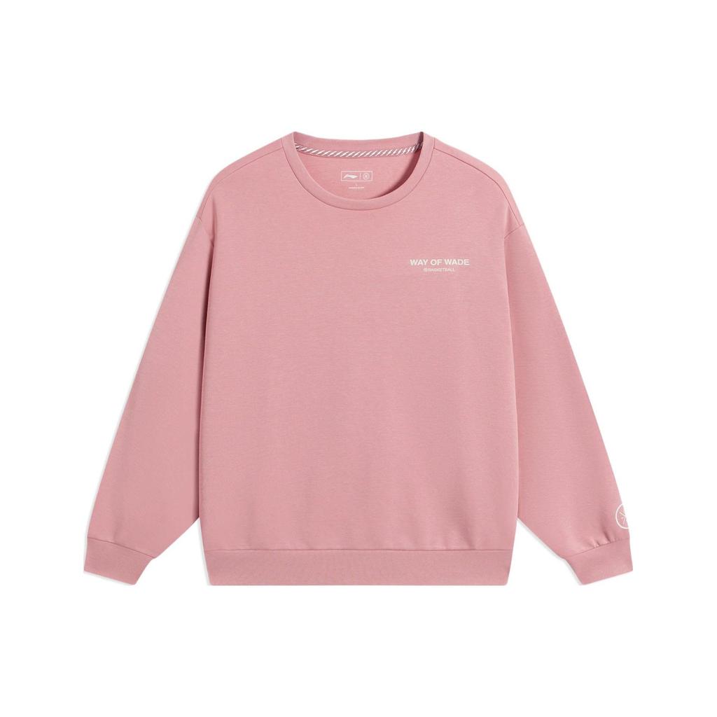 Li Ning Sweatshirt Men's Mist Pink AWDS813-5