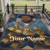 Custom Text Kendrick Lamar Pattern Floor Rug Soft Indoor Carpet Mat Living Room Bedroom