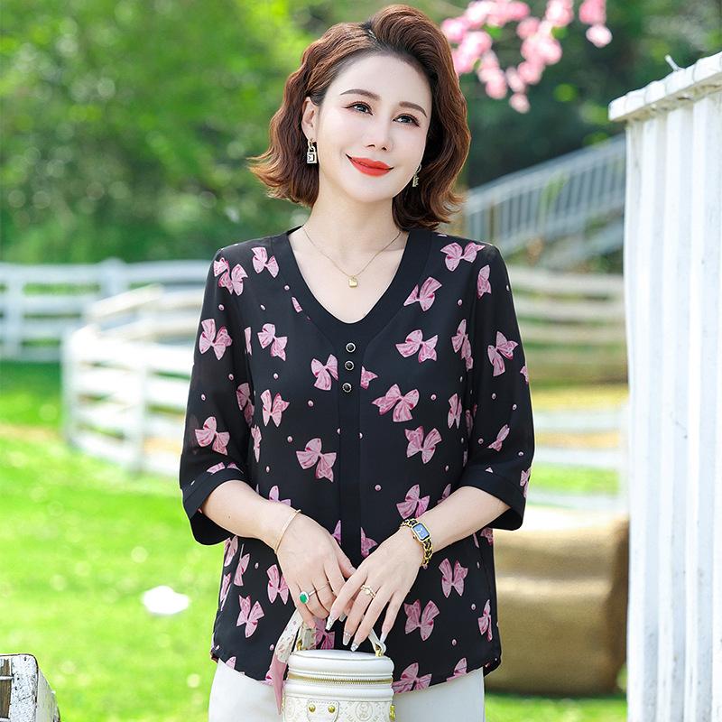 

Женская летняя футболка большого размера свободного кроя с коротким рукавом, легкая, повседневная, с принтом бабочек XS