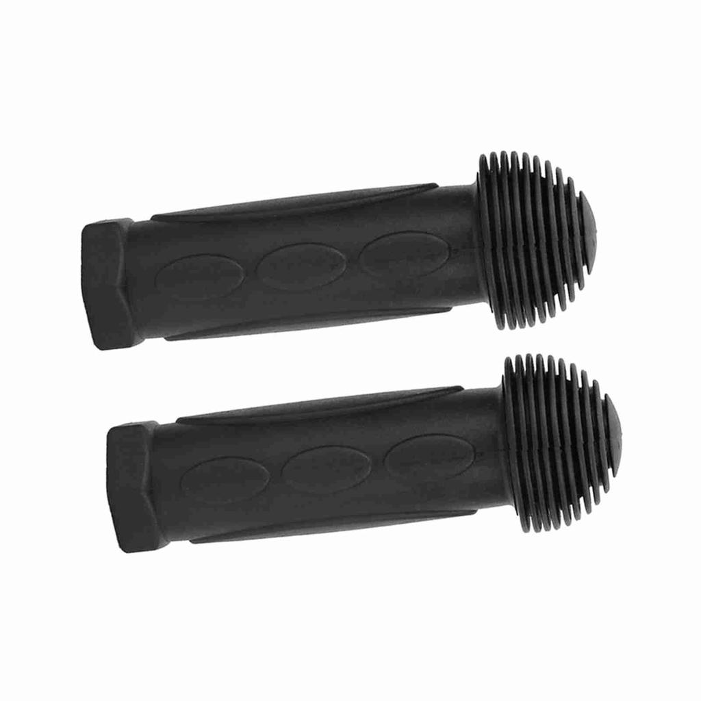 2 Pcs Plastic Anti Slip Children Kids Bike Handle Tricycle Scooter Handlebar Rubber Grips Cover
